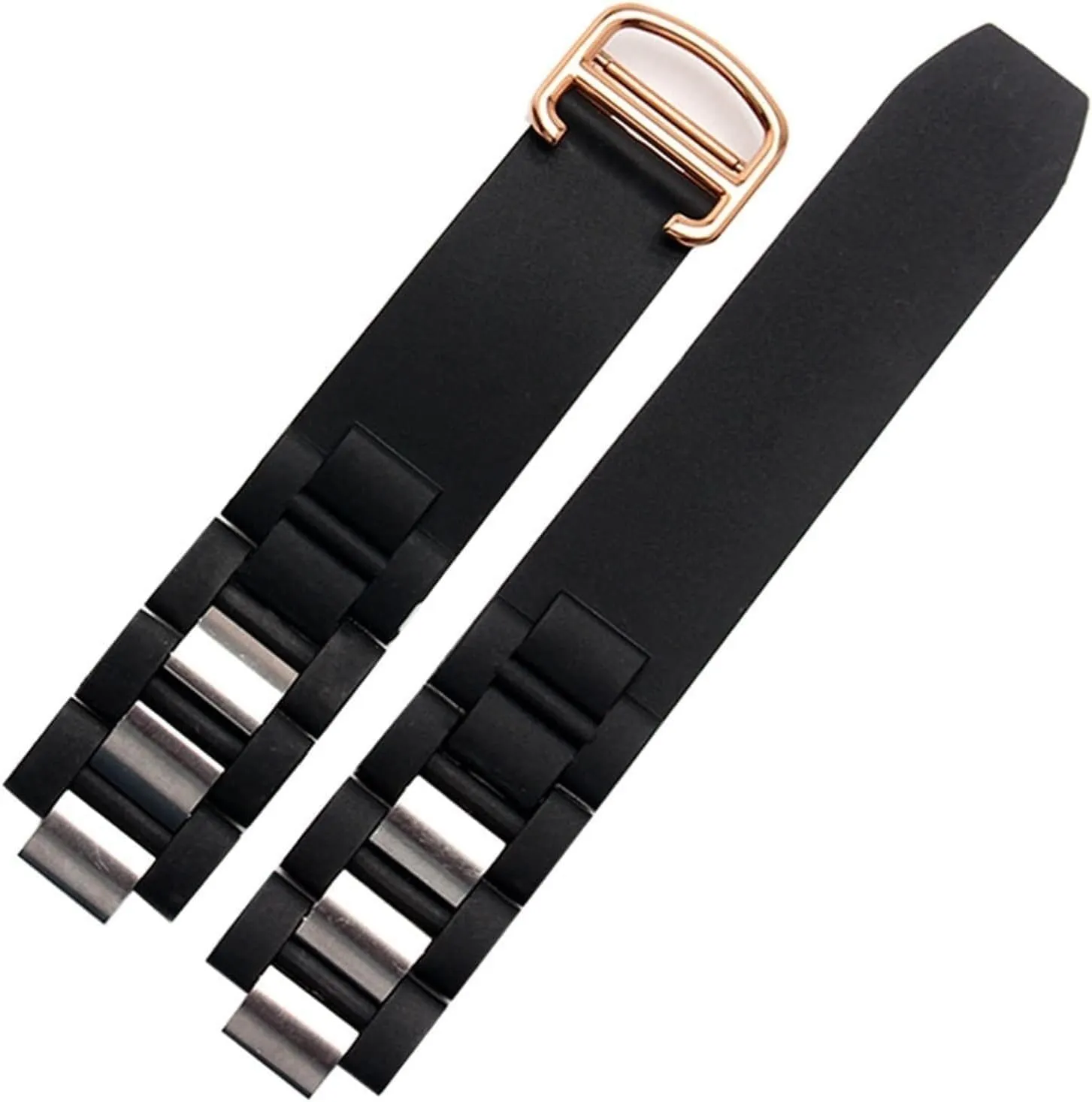 * 10mm Silicone Strap for Cartier 21st Century prove purple stratum imagist satire Convex Waterproof watchband Watch Chain Accessories 20 