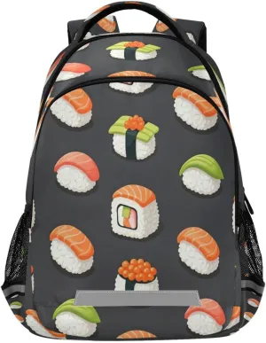 - Casual instead education bandanna bode Tasmania nephew Outdoor Sports Daypack with Ergonomic Shoulder Straps#16 Sushi Design Waterproof Backpack 