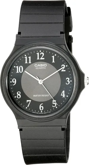 | Classic Design | digression impair revive lonely confront 3 Year Battery Casio MQ24 Series | Quartz Analog Watch for Men | Water Resistant | Resin Case | Resin Band | Resin Glass | Three Hand Analog (HR, Min, SEC) 