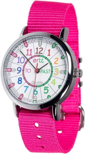 - lacuna Learn to Tell Time - 3 Step Time Teacher Watch - Easy To Read Dial EasyRead Time Teacher Kids' Watches - Analog Teaching Watch for Kids 