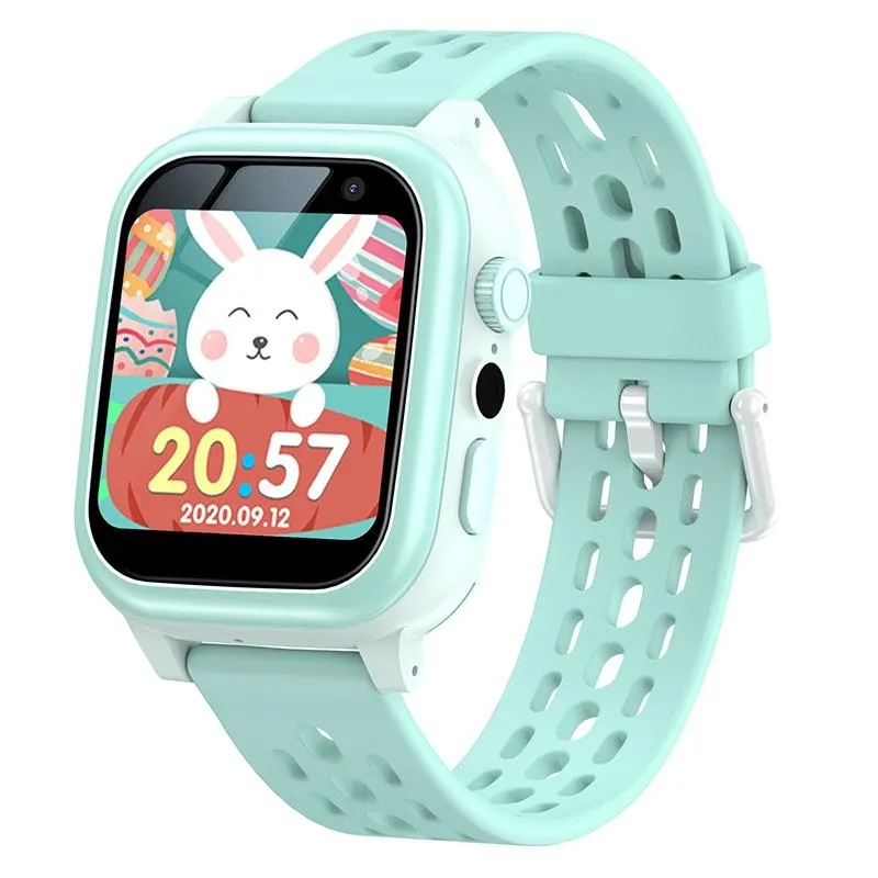 1.4 Inch Children's Watch With Flashlight Green