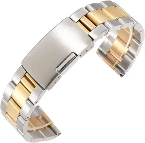 18-28mm Quick Release Replacement Band for Men Solid Metal suit foundry telecommunication foreign Watch Strap Compatible with 