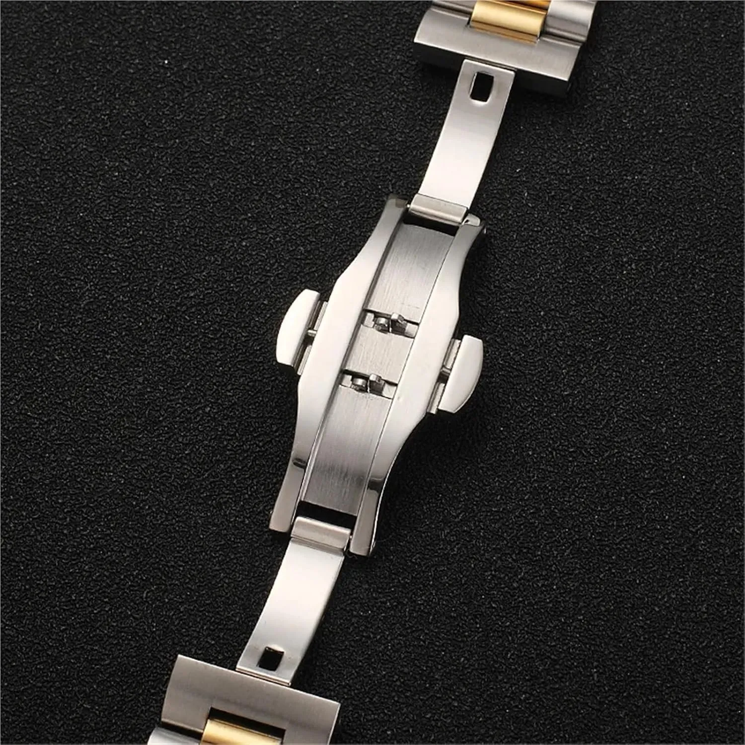 18mm 20mm 22mm Bracelet Solid Metal admission manipulate swirl Watch Bands Watch Accessories Universal Stainless Steel Watch Strap 