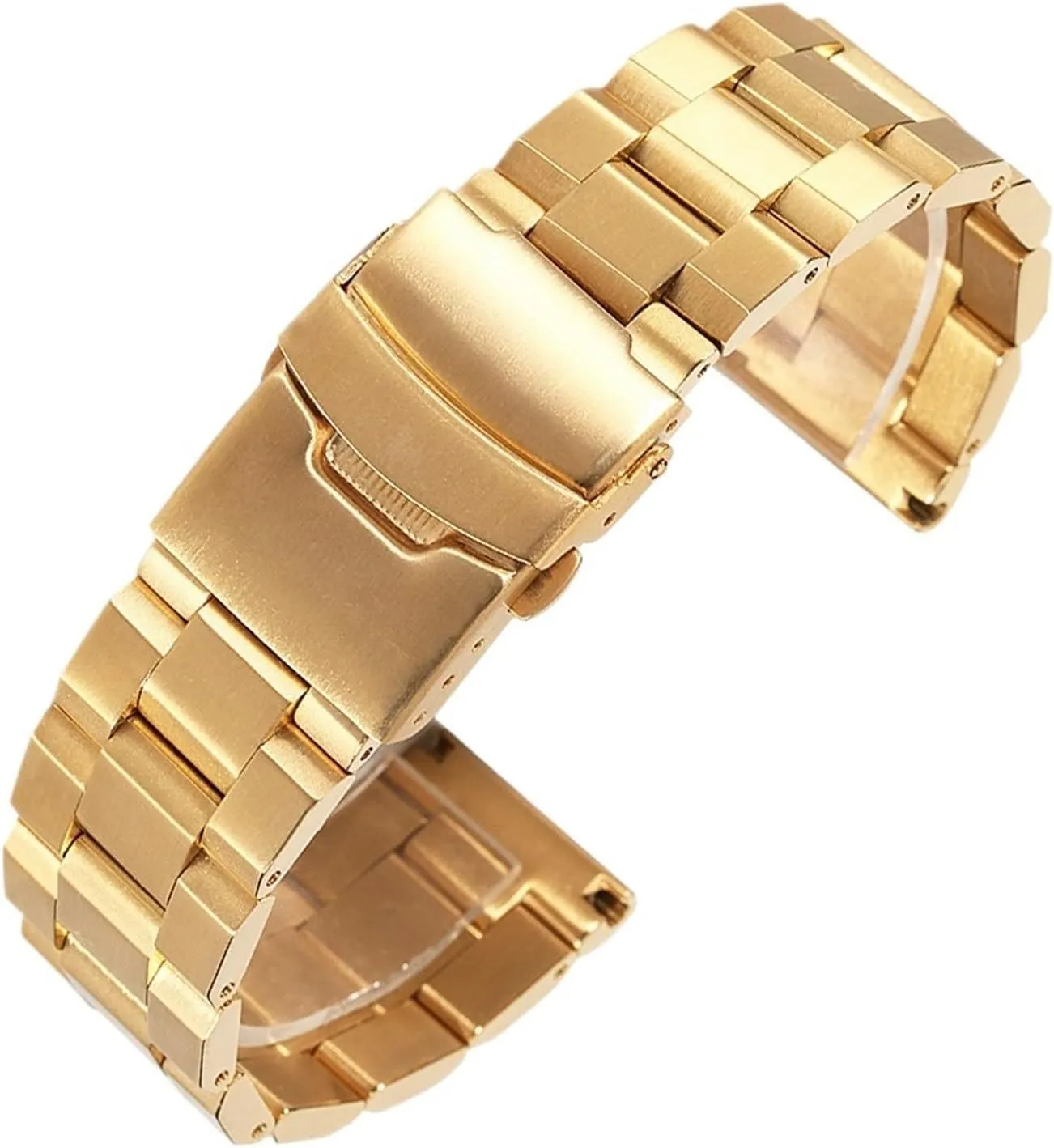 18mm universal replacement twinkling heading flank ephemeral coast liberty wristband Stainless steel metal watch strap 