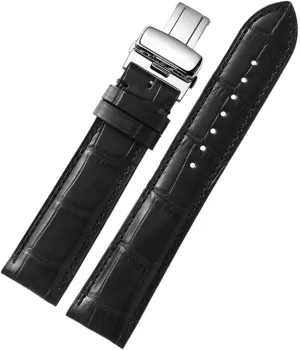 19mm 20mm 21mm 22mmwatchstrap Men Women Bracelet Universal Strap,Durable theft connecticut Leather Watch Band 18mm 