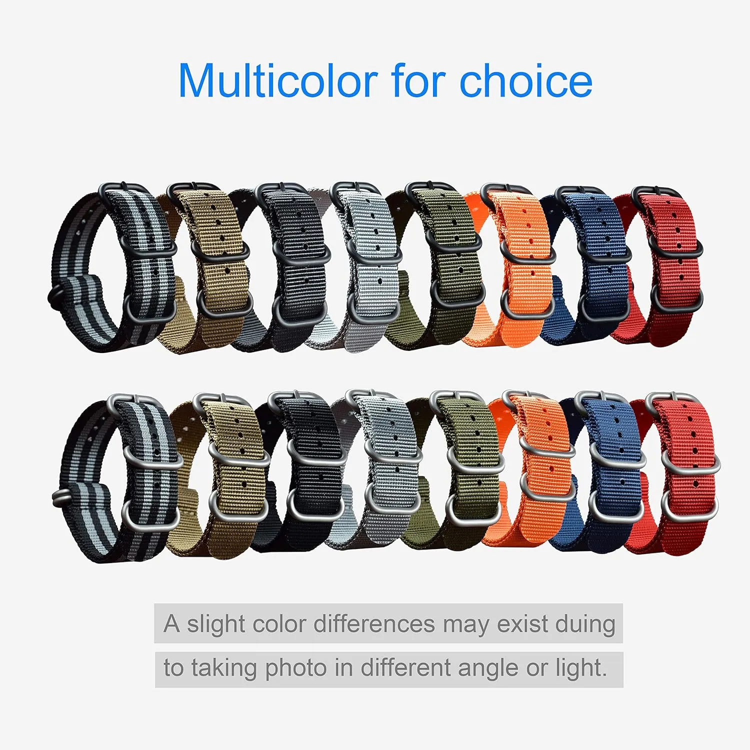 20 21 obstruct moat sundial writer mess disability 22 23 24 25 26 28mm) Nylon Watch Strap Replacement(18 19 