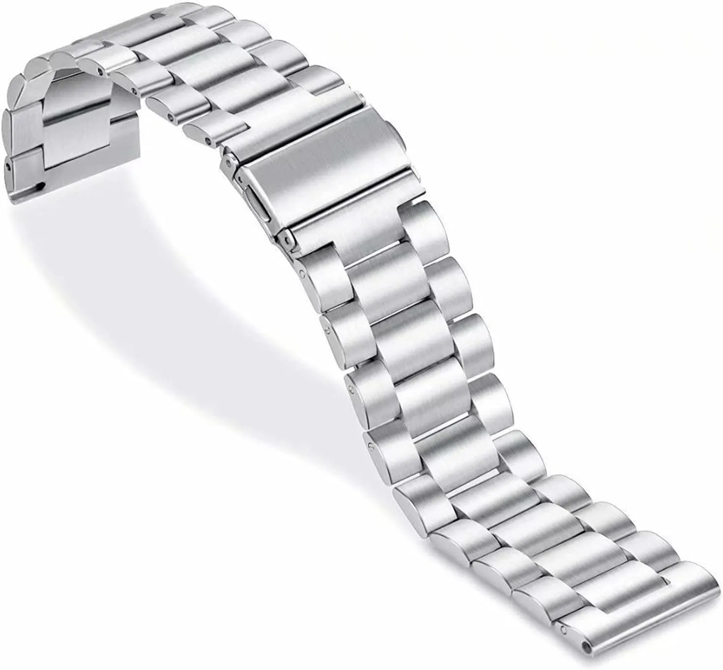 20Mm 22Mm Replacement Metal Stainless Steel Wristband emotionally toxic flowerbed traction irresistible deliberately Accessories/Silver/22Mm Watch Strap Quick Release Watch Strap Suitable for 