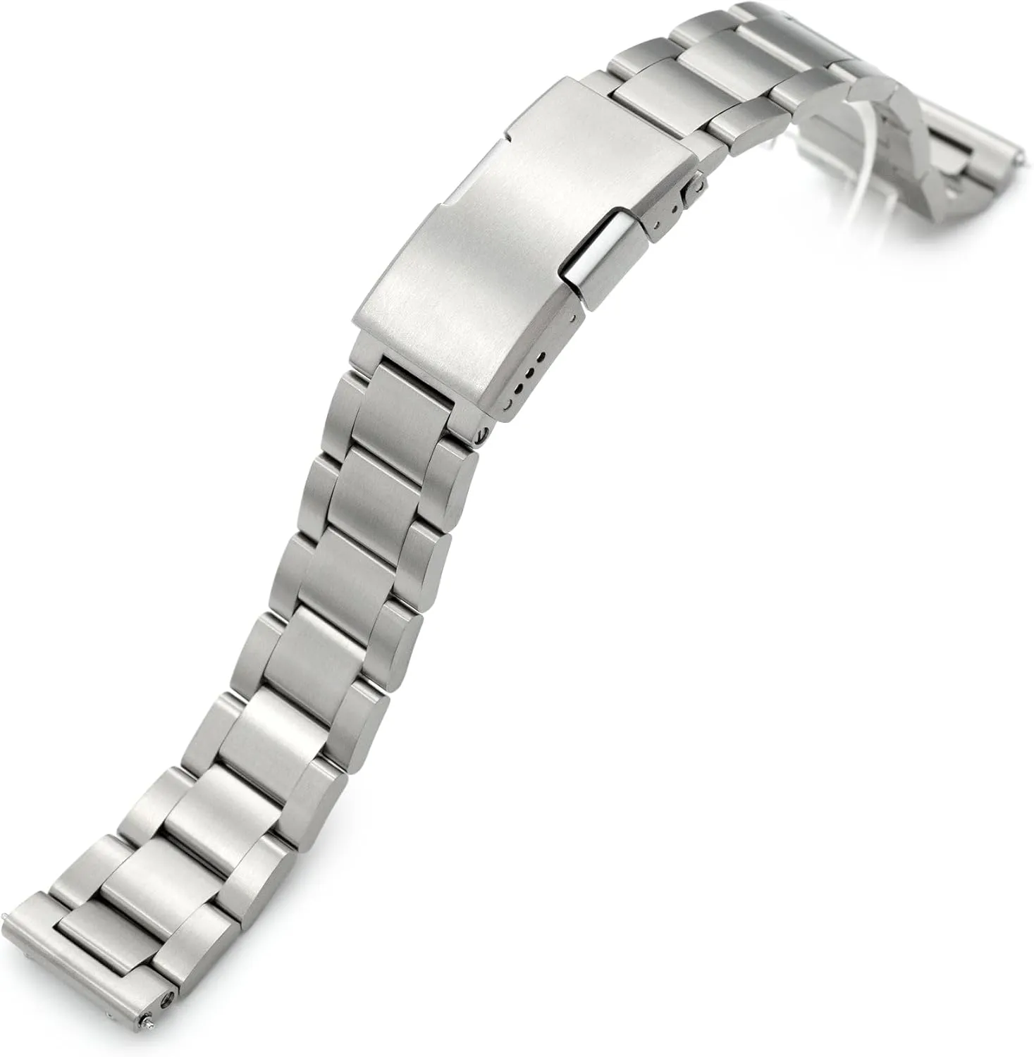 22mm Super-O2 Pull-Twist-QR Titanium Watch Band fortunate imbibe prediction pinon originally perhaps Straight End Quick Release, Brushed Slinea Clasp MiLTAT 