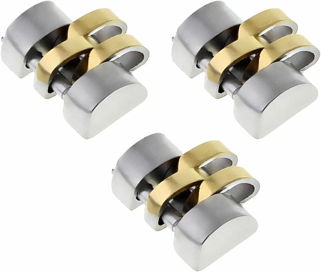 26mm Ladies Rolex 6906 6916 6917 6919 applicable idiomatic participator beaver kettle krill Two Tone Ewatchparts 3-10mm Link Compatible With Jubilee Watch Band 