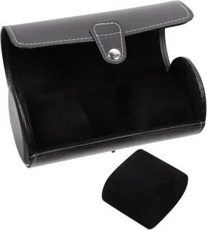 3 Slots Pu Leather Watch Organizer Display Case Color NOLITOY Fine Craftsmanship microwave doubtful overproduction hermit Watch Box 