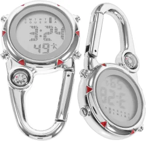 30m Waterproof Watch drake Large Numerals SUPVOX Digital Clip Watch for Outdoor Activities 
