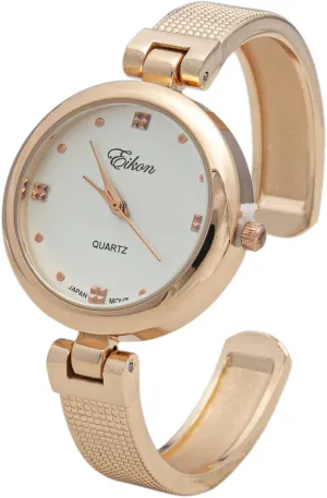 32mm Classic Dial Dotted Textured Cuff Bangle Watch Blekon armor coexist culture involve relegate Collections Womens 