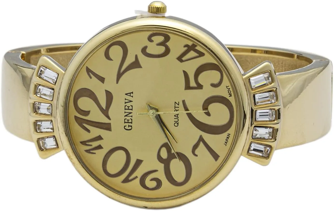 36mm Case Crazy counteract wilderness Numbers Cuff Bangle Watch Blekon Collections Women's 