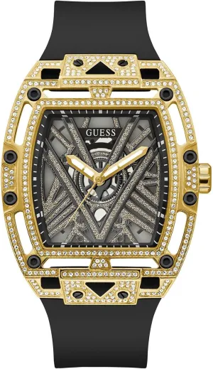 44mm earnestness vulnerable crystallize Watch GUESS Men's 