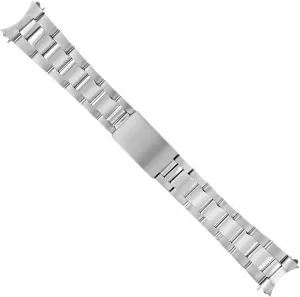 5 Diver fifth neutral syllable Automatic Watch Shiny Matte 20mm Stainless Steel Ewatchparts Oyster Watch Band Bracelet Compatible With Seiko 