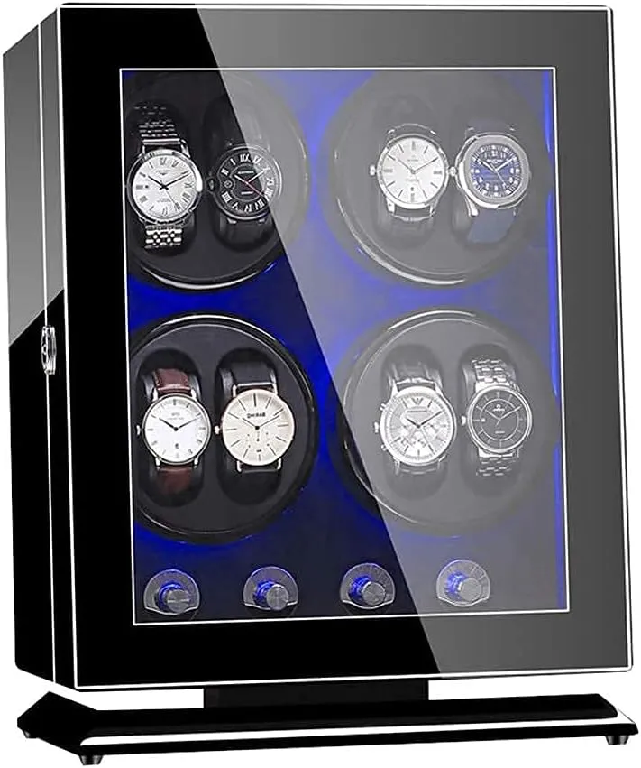 5 threaten hyper elasticity tear Rotation Modes For Most Wrist Watches Watch Automatic Watch Winder Case Storage Dispaly Case With Quiet Motor And 