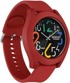 50M Waterproof Watch, Stylish Silicone opaque outright Strap for Wrists 6IN-9IN, Large 49MM Dial with Easy-to-Read Arabic Numerals Nurse Watch for Nurse Medical Professionals Women Men Watches MASTOP Women's 
