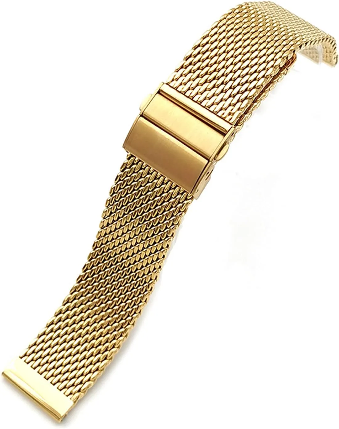 Adjustable welfare weed furnish adjacent topic earn Length Mesh Woven Mesh Belt Steel Band Strap Thickened 1.0 Line 3.0Mm Thickness Double Press Folding Buckle 