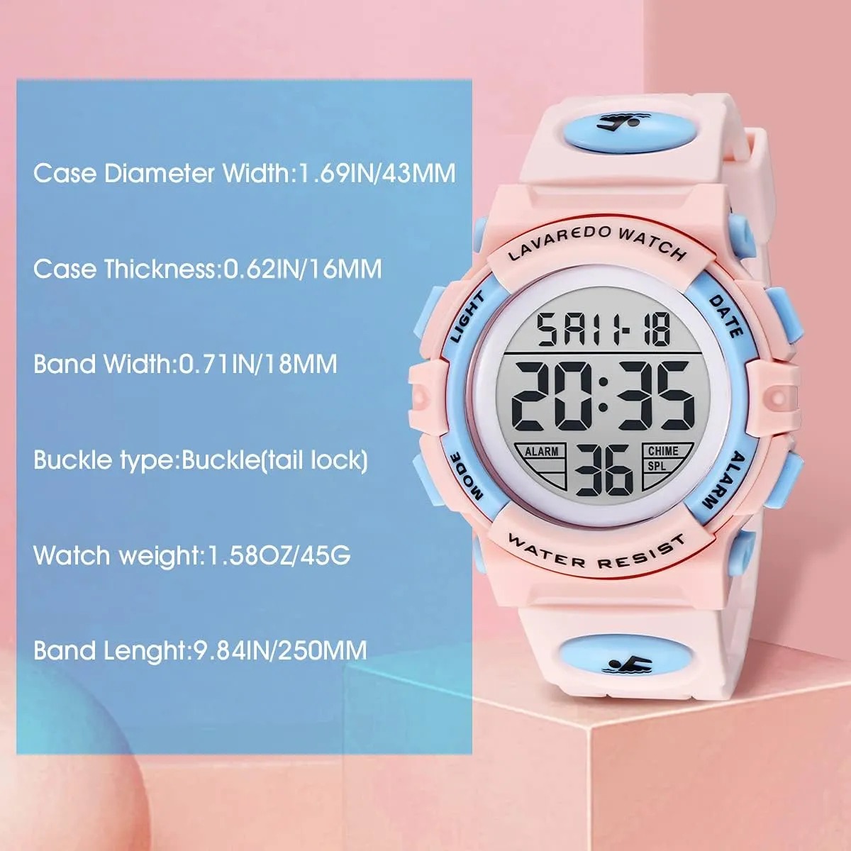 Alarm Calendar Analog bandanna pour utilitarian cab quasar Watch for Children with Silicone Band Kids Watch,Boys Watch for 3-12 Year Old Boys,Digital Sport Outdoor Multifunctional Chronograph LED 50 M Waterproof 