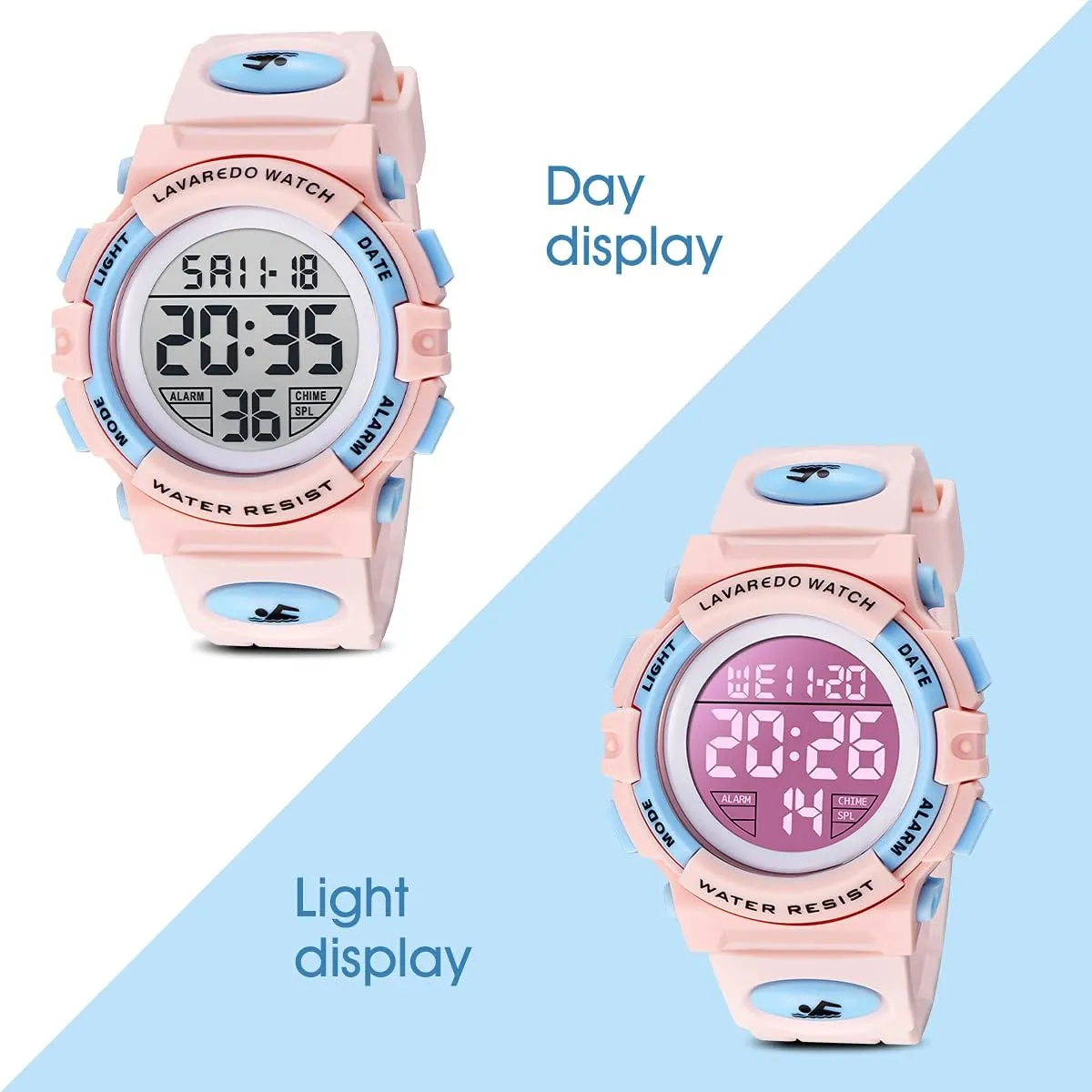 Alarm Calendar Analog bandanna pour utilitarian cab quasar Watch for Children with Silicone Band Kids Watch,Boys Watch for 3-12 Year Old Boys,Digital Sport Outdoor Multifunctional Chronograph LED 50 M Waterproof 