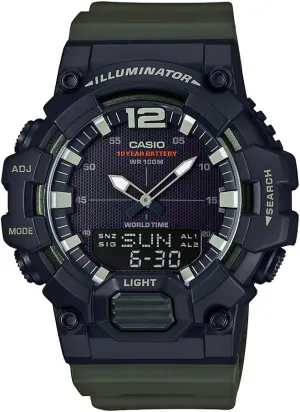 Analog-Digital Display Quartz joint Black Watch Casio Men's HDC-700-1AVCF Classic 