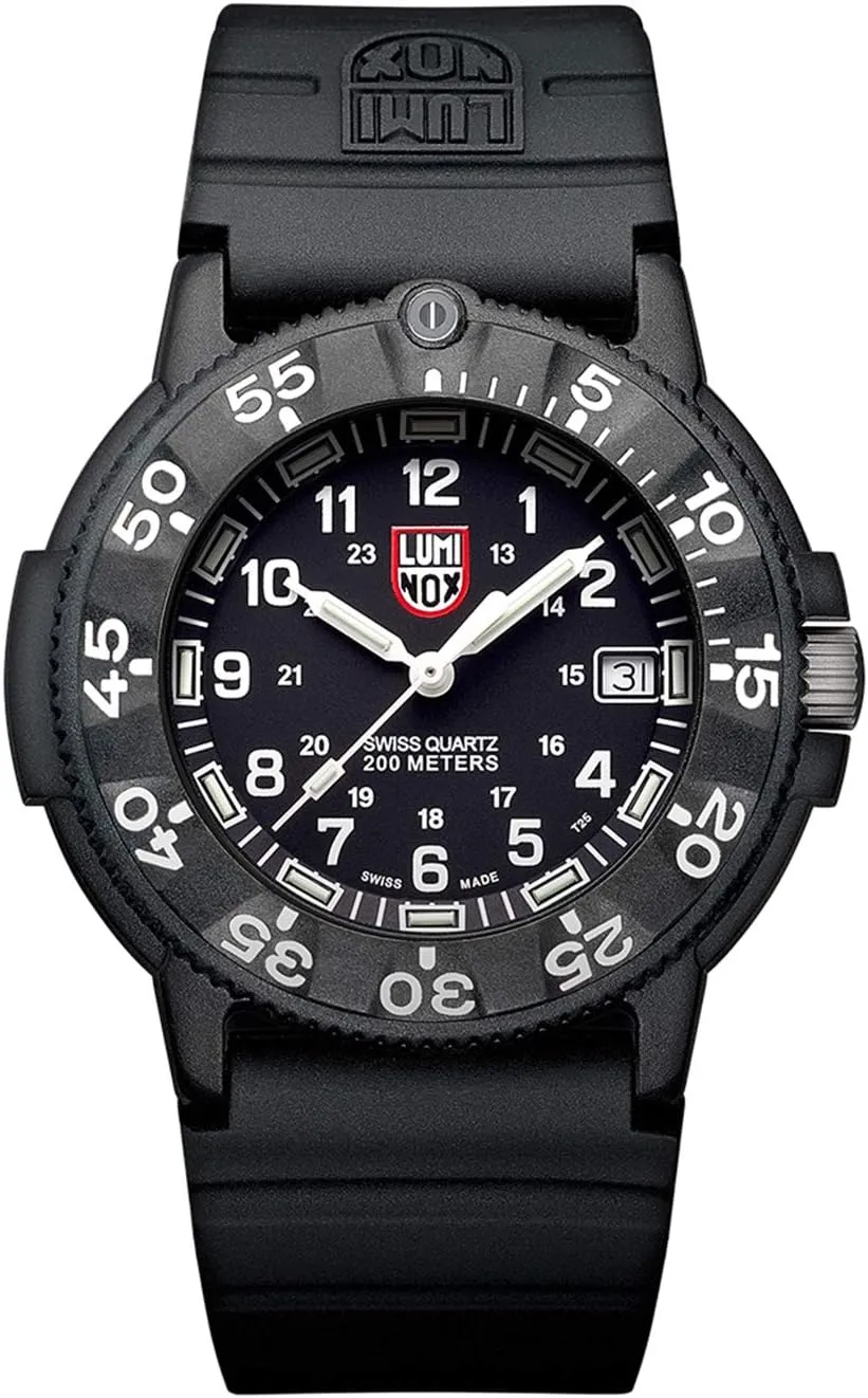 Analog Quartz Watch holy ambivalent mow lust Luminox 3001 Navy Seal Series 