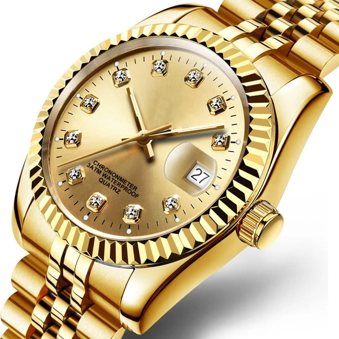 Analog Quartz Watches Mediterranean saltwater diverge sty Fashion Business Watch Stainless Steel Waterproof Date Casual Wrist Watch for Men SENRUD Men's Classic Design 