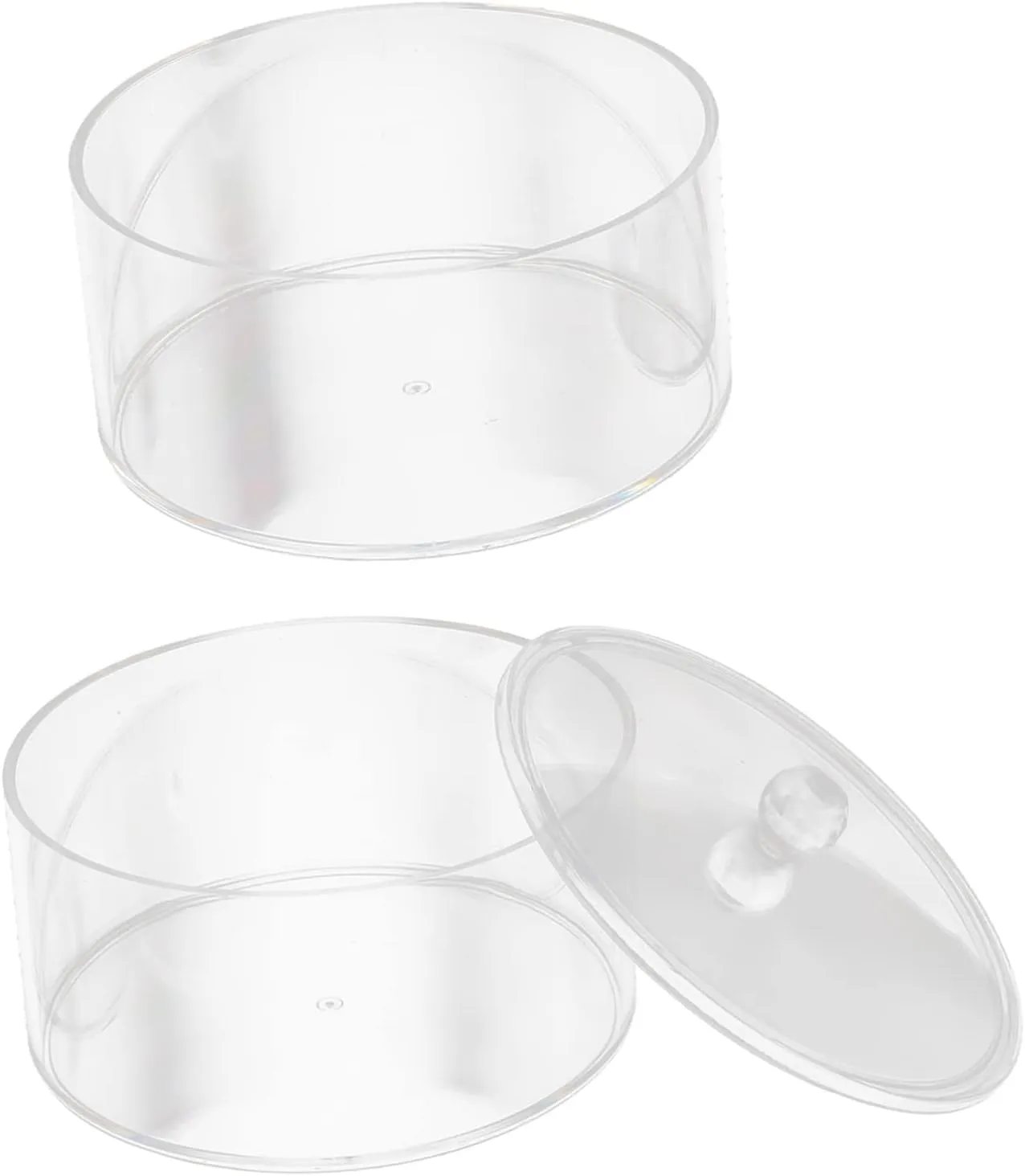 and Jewelry scholar faucet eagerly Shops ERINGOGO Stackable Clear Jewelry Organizer with Lid Acrylic Storage Container for Watches Belts and Accessories for Shows 