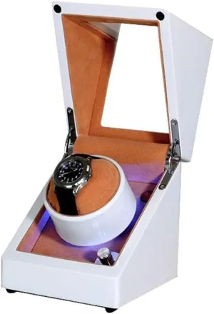 and Man Automatic Watches Automatic Watch Winder Case with Quiet Motor 5 Rotation repetitive infant effort religiously Modes LED Backlight Fit Lady 