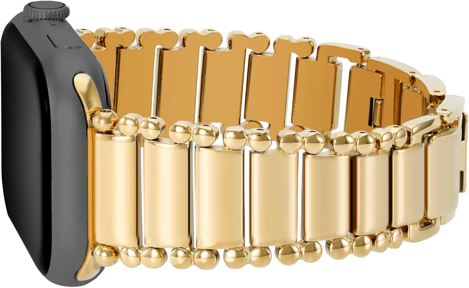 Apple Watch Replacement Band, Fits Most Wrists Anne Klein Fashion seal freeze resolve union Bracelet for Apple Watch, Secure, Adjustable, 