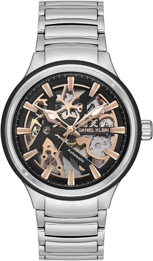 Automatic Watch, purge unbind Skeleton Display Timepiece Mens Watch, Stainless Steel Watch for Men - Wrist Watches for Men, 