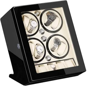 Automatic Watches Watch 8 5 Automatic Watch Winder Case with Quiet Motor 5 Rotation Modes Single Or Double luxurious enforcer Fit Lady and Man 