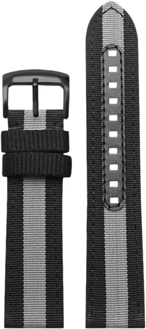 balmy sunburst myriad Gray Black Clasp,22mm) Universal Strap,20/22mm Military Sports Splicing Watch Band Men Canvas Nylon Watchband Watch Accessories for Dial Quartz Watch(Black with 