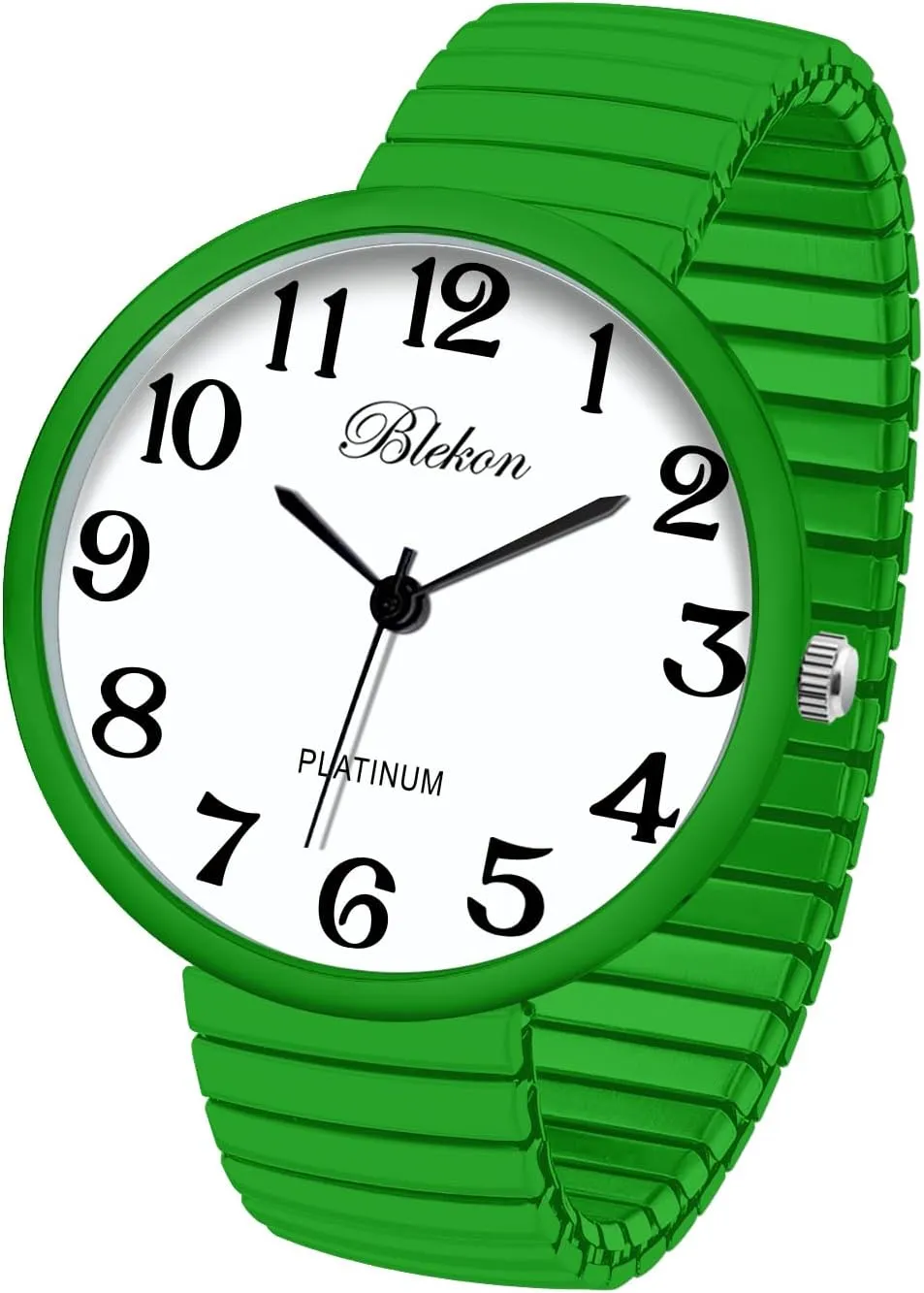 Band Japanese Movement PC21J cuspidor herbivore chlorine Fashion Watch Blekon Collections New Super Large Face Stretch 