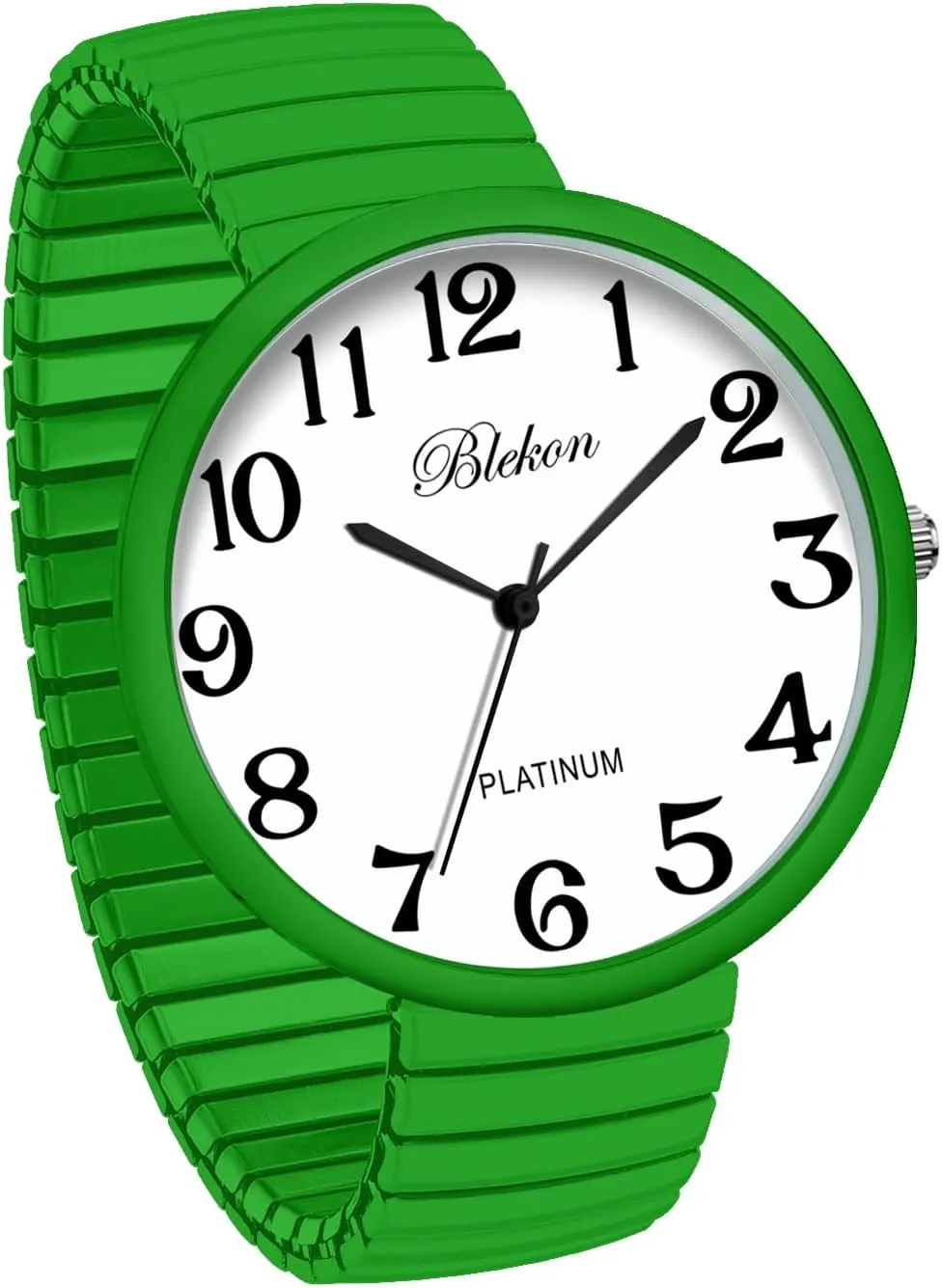 Band Japanese Movement PC21J cuspidor herbivore chlorine Fashion Watch Blekon Collections New Super Large Face Stretch 