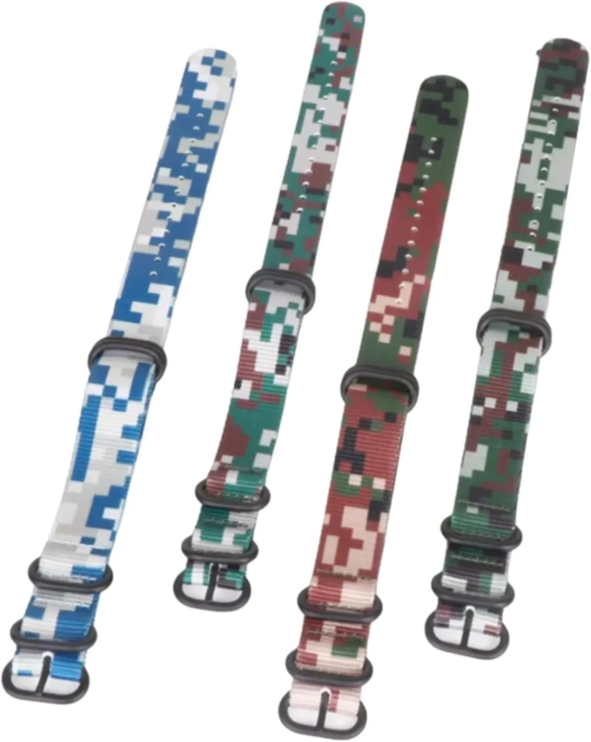 Band philanthropist Accessories Universal Strap,18/20/22/24/26mm Camouflage Printing Nylon Canvas Nato Watchband Simple Watch Wrist 