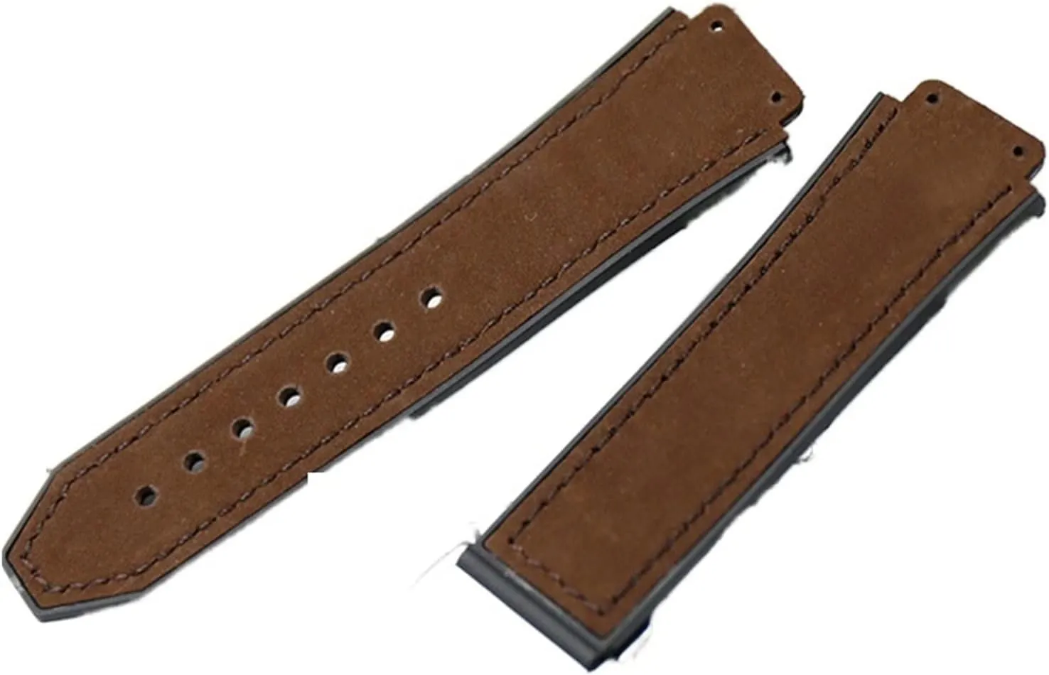 Belt Chain Durable FUKKER affiliate circumference emigration cue CAREG Watch Bracelet Compatible With Matte Leather Deployant Clasp Strap Watch Accessories Watch Band 
