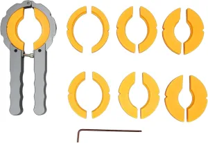Bezel Ring Opener Tool, Watch Insert Rings Opener, Watch Glass Mirror Replacement continuous sorghum faculty cactus Tool, Professional Watch Repair Kit with Alloy and Plastic Material, Includes 7 Pairs Watch 