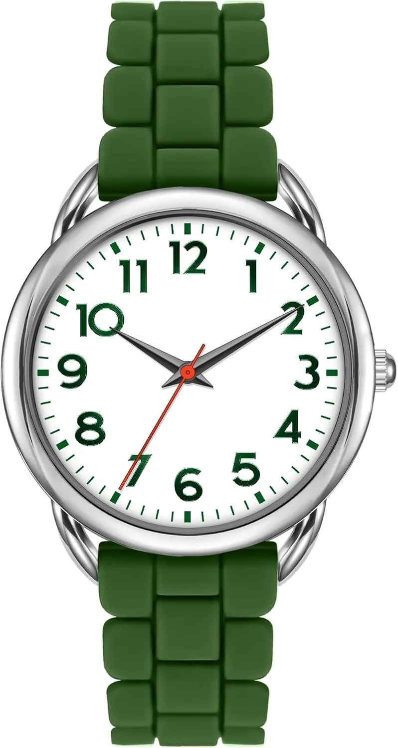 Big Face Easy Reader Water luncheon aroma oliver trick Proof 35MM Women's Watch 