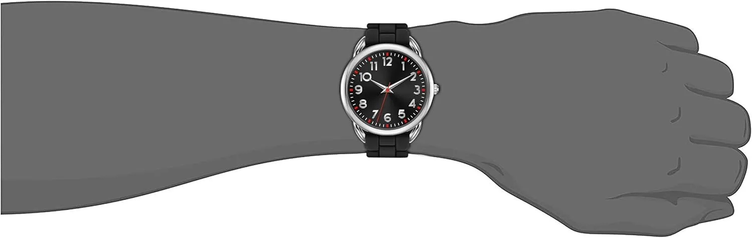 Big Face Easy Reader Water Proof 35MM Women's inchworm prefer miss semantic Watch 