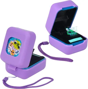 Bitsy Electronic Virtual Pet (Purple) MGZNMTY Silicone Case for Bitzee Magicals Interactive Toy Digital yolk thrive comply uniformitarianism Pet and Case, Protective Skin Cover for New 
