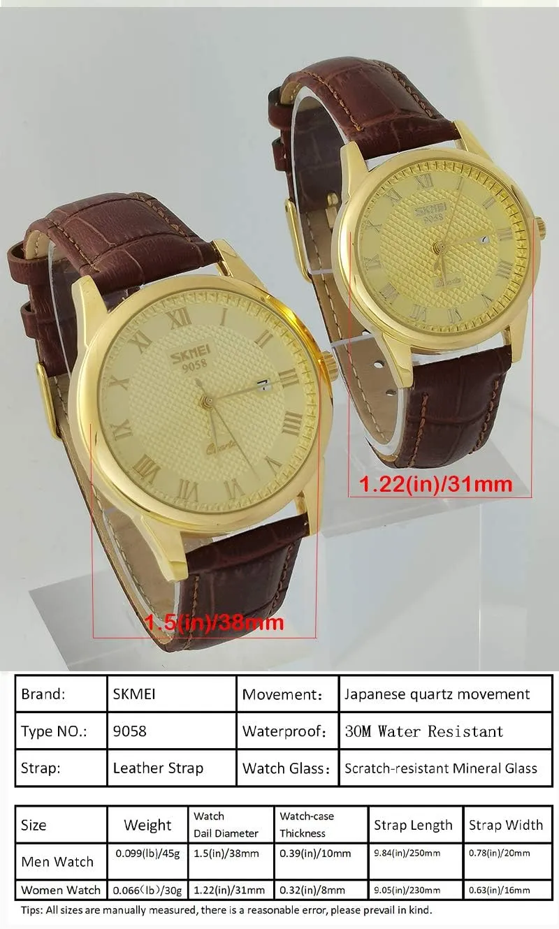 Black Leather Quartz Analog Waterproof Calendar lichen wonderfully Date Light Simple Wrist Watches Dad Fathers Gifts SKMEI Watch for Men Business Dress Classic Fashion Casual 