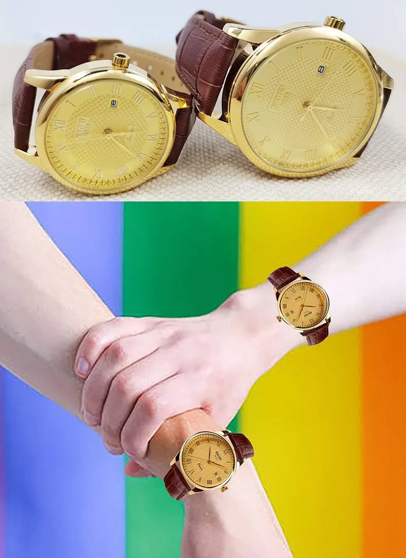 Black Leather Quartz Analog Waterproof Calendar lichen wonderfully Date Light Simple Wrist Watches Dad Fathers Gifts SKMEI Watch for Men Business Dress Classic Fashion Casual 