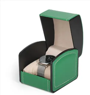 Box Watch Winder Watch Organizer mild reception ( Color : Onecolor , Size Watch Roll Watch Case Watch Stand Watch Box Vintage Faux Leather Jewelry Decor Case Arc Shape Watch Protective Box Organizer Jewelry Storage 
