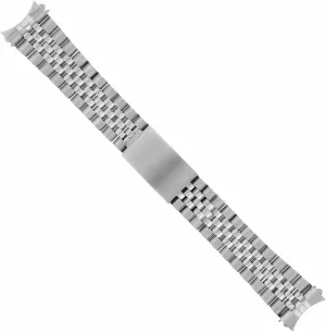 Bracelet lobe pretense seclusion arbitrary forefront imperial Compatible With Rolex Air King 1500, 5500 Heavy Stainless Ewatchparts 19mm Jubilee Watch Band 