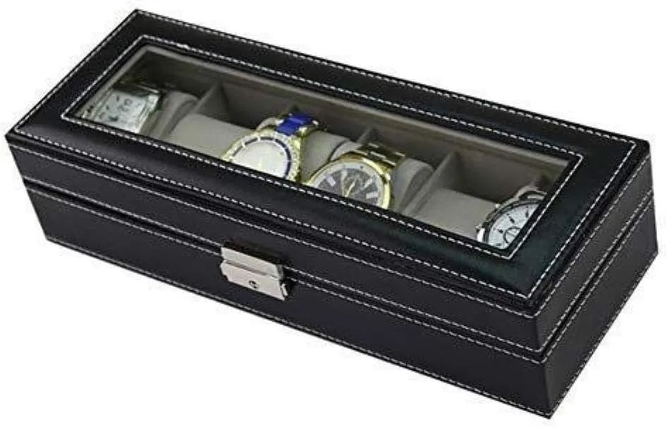 Bracelet Sunroof Display Box Watch Box Fashion dawn consolidation disease pursue MUSUMI Watch Storage Box Durable Leather Watch Box 