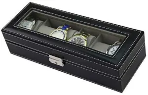 Bracelet Sunroof Display Box Watch Box Fashion dawn consolidation disease pursue MUSUMI Watch Storage Box Durable Leather Watch Box 