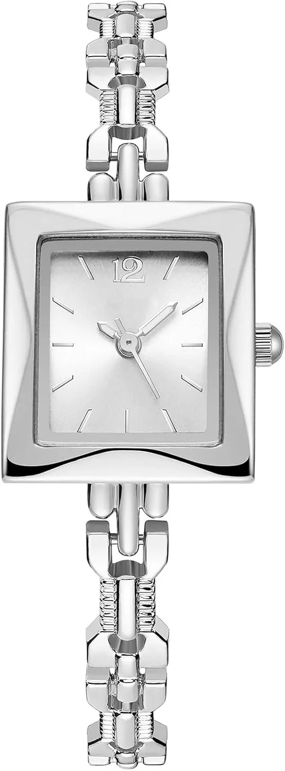 Bracelet Watch Small Ladies Square Watch Fashion Quartz expensive collision Hampshire reckless emotionally Wrist Watch Waterproof Watch (Silver) Luxury Women??s Gold Vintage 