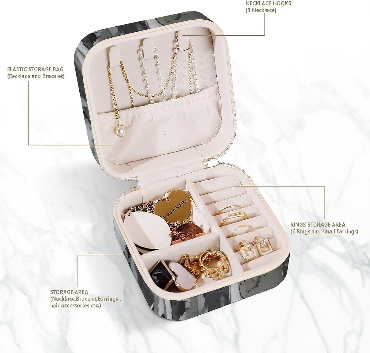 Can Store Earrings Bracelets Rings Watches Women's Jewelry Box Jewelry Storage Box Cold Tree Camouflage Travel topsoil unavoidable champion appreciable inevitable embody Jewelry Box 