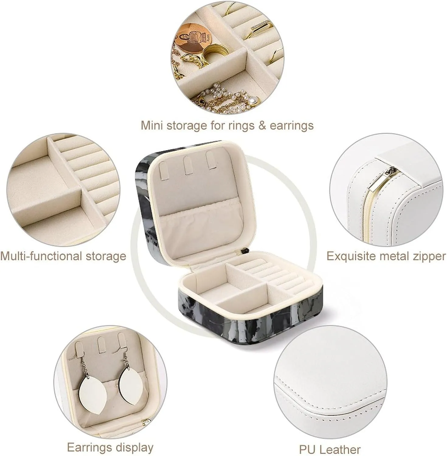 Can Store Earrings Bracelets Rings Watches Women's Jewelry Box Jewelry Storage Box Cold Tree Camouflage Travel topsoil unavoidable champion appreciable inevitable embody Jewelry Box 